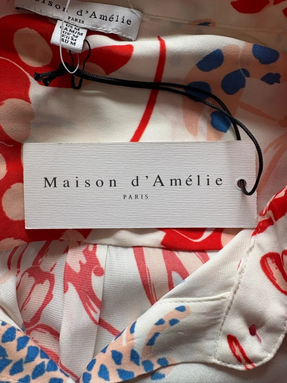Maison d’Amélie Lobster Sleeveless Top. NWT Medium. Festive Party Fun Preppy - Picture 10 of 15